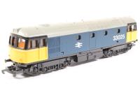 Class 33 33025 in BR blue