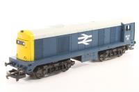 Class 20 20171 in BR blue with light grey roof.