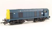 Class 20 Diesel. 20048 BR blue with discs and Eastfield motifs
