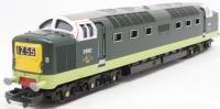 Class 55 diesel D9002 'Kings Own Yorkshire Light Infantry' BR two tone green