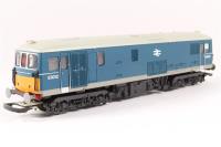 Class 73 E6012 in BR blue with grey bottom