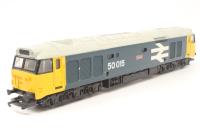 Class 50 50015 'Valiant' in BR Large Logo blue