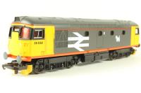 Class 26 Diesel. 26038 Railfreight Red Stripe Scottie motif