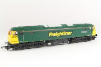Class 57 57007 'Freightliner Bond' in Freightliner green