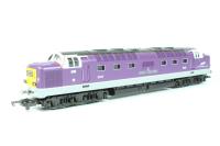 Class 55 'Deltic' 9016 "Gordon Highlander" in Porterbrook purple