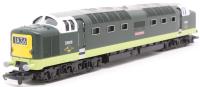 Class 55 Deltic D9018 "Ballymoss" in British Rail 2 tone green