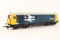 Class 73 73105 in BR Large Logo blue