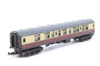 L320357-M34628 Mk1 CK corridor composite M34628 in BR crimson and cream