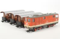 L763 Class Rh 2095 006-09 of the +ûBB with three coaches
