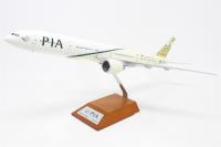LH2037 Boeing B777-340ER PIA - Pakistan International Airlines AP-BID 2000s - The Silk Route colours with rolling gears with stand