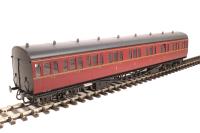 GWR 'B' set composite in BR maroon