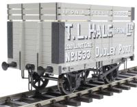 7 Plank open coke wagon with rails "T.L.Hale, Dudley Port"