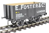 8 plank open wagon "E.Foster and Co, London"