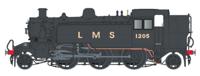LHT-S-041-001 Ivatt Class 2 2-6-2T 1205 LMS Plain Black Steam Locomotive LHT-S-041-001 Ivatt Class 2 2-6-2T 1205 LMS Plain Black Steam Locomotive