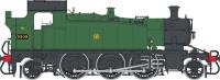 Class 55xx 2-6-2T in GWR green with shirtbutton Logo - unnumbered