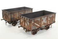 Pack of 2 BR Rebodied 16-Ton Steel Mineral Wagon - Diagram 1/108 omitting top flap doors