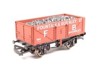 7-Plank Open Wagon - "Fountain and Burnley"