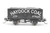 LY166-2750 7-Plank Open Wagon 'Haydock Coal' 2750