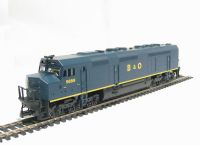M28654 American EMD FP45 diesel loco in Baltimore & Ohio blue livery