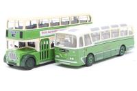 MC09111 Southdown 2nd Gift Set - Contains Harrington Coach and Bristol Lodekka FLF - Model Collector Special Edition