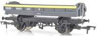 Mermaid ballast wagon in Civil Engineers 'Dutch' grey & yellow - DB989484