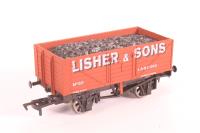 7 Plank Wagon, Lisher and Sons, Lancing, Limited Edition of 100 for Morris Models