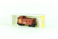 MP3101 Caboose in Santa Fe red