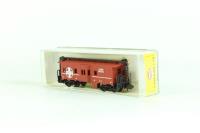 MP3126 Caboose in Santa Fe brown