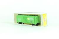 MP3709 Box car in British Columbia green