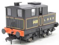 Y1/3 Class Sentinel 148 in LNER Black - Special Edition for Model Rail
