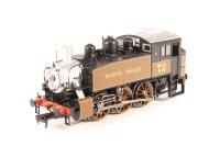 USA Tank 0-6-0T No. 72 in Keighley & Worth Valley golden ochre - Exclusive to Model Rail Magazine