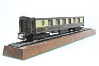 Pullman Coach 'Perseus' in Umber and Cream with Plinth (coach manufactured by Hornby)
