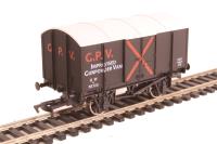MU90008 4-wheel improvised gunpowder van in GWR grey - Limited Edition for Modeleisenbahn Union