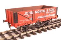 MU99006 5-plank open wagon - "John North & Son, Abingdon" - Limited Edition for Modeleisenbahn Union