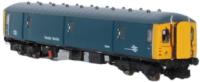 Class 128 single-car DPU W55991 in BR blue with split headcode box & corridor connection