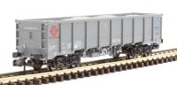 JNA box aggregate wagon in Ermewa grey with Tarmac branding - 81 70 5500 011-8