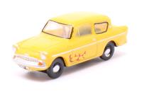 N105008 Ford Anglia Yellow (Vyv)