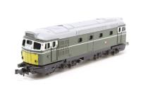 Class 27 D5379 in BR green