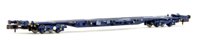 N22001 PFA Container Flat Wagon Blue GPS Bogies #93232