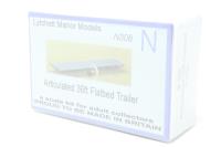 N308LM Articulated 36ft flatbed trailer