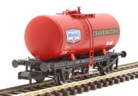 Class B tank in Mobil Charrington red with black logo - 202