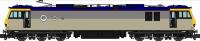 Class 92 in Railfreight grey - unnumbered and unbranded