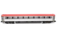 NC066D Mk3 SO standard open 12122 in Virgin Trains Pretendolino silver & red livery - Coach D