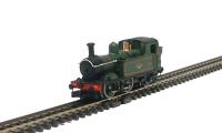 Class 14xx 0-4-2T 1462 in BR lined green with late crest
