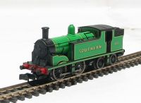 Class M7 0-4-4T 676 in SR malachite green