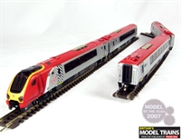 Class 221 4 car Super Voyager DEMU 221110 "James Cook" in Virgin trains livery