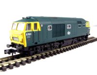 Class 35 Hymek D7011 in BR blue with full yellow front