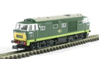 Class 35 Hymek D7093 in BR two tone green