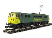 Class 86 electric 86628 in Freightliner Green - unpowered dummy