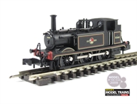 Terrier Tank 0-6-0 32661 in BR Lined Black with Late Crest.